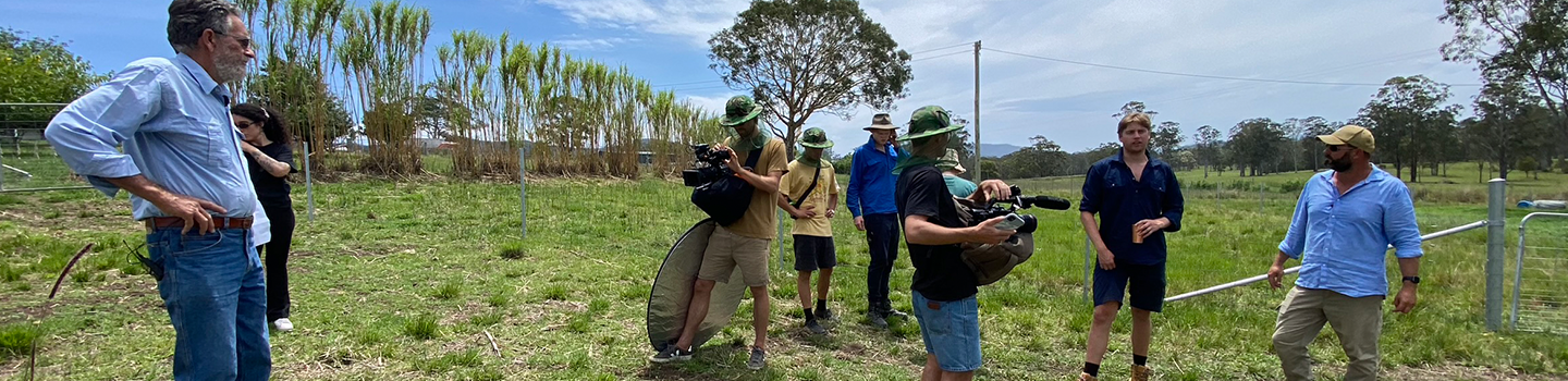 Lachlan and Jaxon Fairbairn return to the farm